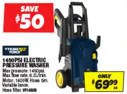Autobarn 1450psi electric pressure washer offer