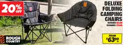 Autobarn Deluxe folding camping chairs offer