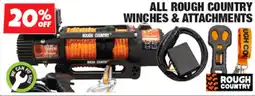 Autobarn All rough country winches & attachments offer