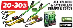 Autobarn All xplorer & caterpillar straps & cords offer