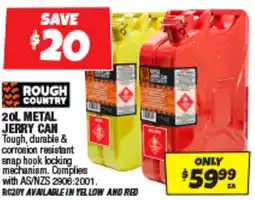 Autobarn Metal jerry can offer