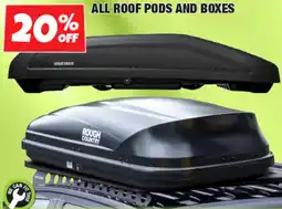 Autobarn All roof pods and boxes offer