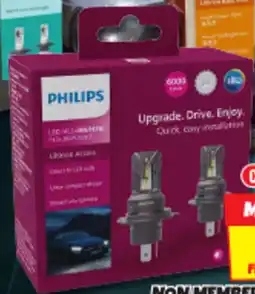 Autobarn 6000k ultinon access 2500 led headlight globes offer