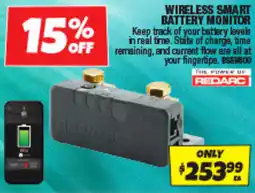 Autobarn Wireless smart battery monitor offer