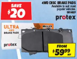 Autobarn 4wd disc brake pads offer