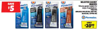 Autobarn Selected gasket makers offer