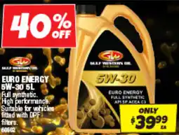 Autobarn Euro energy 5w 30 offer