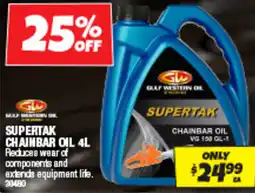 Autobarn Supertak chainbar oil offer