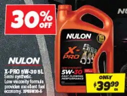 Autobarn Nulon x pro 5w 30 offer