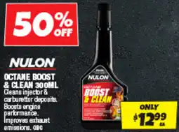Autobarn Nulon octane boost & clean offer