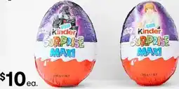 Kmart Marvel Avengers Kinder Maxi Surprise Easter Egg offer