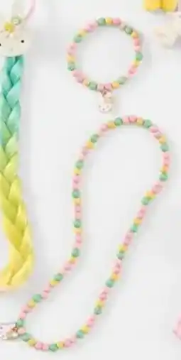 Kmart Bunny Necklace and Bracelet Set offer