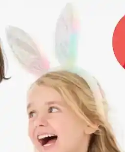 Kmart Rainbow Bunny Ears and Tail Set offer