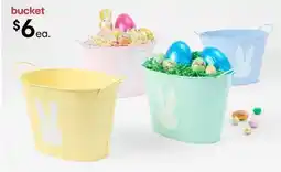 Kmart Easter Metal Bucket Assorted offer