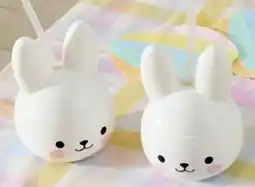 Kmart Bunny Novelty Cup with Straw offer