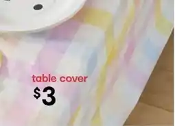 Kmart Easter Heavy Duty Tablecover offer