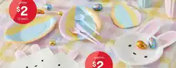 Kmart Easter Paper Plates - Assorted offer