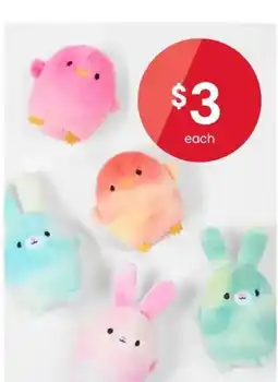 Kmart Mini Collectable Plush Toy Assorted offer