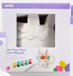 Kmart Paint Your Own Easter Mug Kit offer