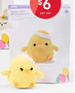 Kmart Easter craft diy crochet kit offer
