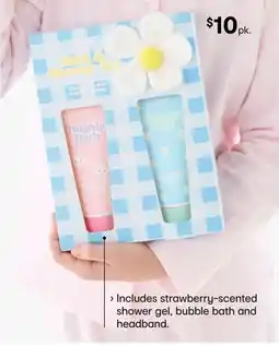 Kmart Oxx bodycare bath & shower set offer