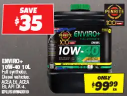 Autobarn Enviro 10w 40 offer