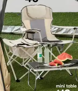 Kmart Chair with Side Cooler offer