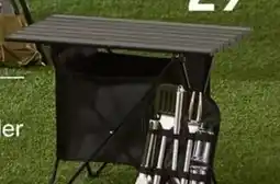 Kmart Aluminium Table with Storage offer