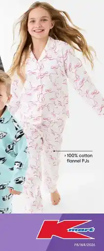 Kmart Flannel Pyjama Set offer