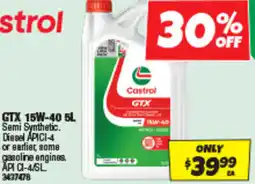 Autobarn Gtx 15w 40 offer