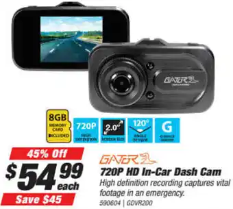 SuperCheap Auto 720P HD In-Car Dash Cam offer