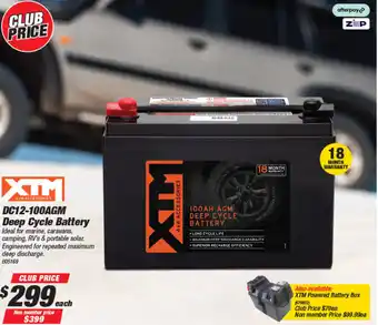 SuperCheap Auto DC12-100AGM Deep Cycle Battery offer