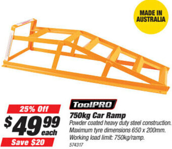 SuperCheap Auto 750kg Car Ramp offer