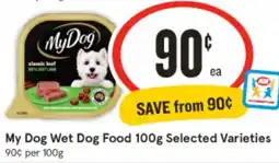 IGA My Dog Wet Dog Food offer