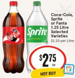 IGA Coca-Cola, Sprite or Fanta offer