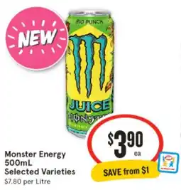 IGA Monster Energy offer