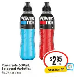 IGA Powerade offer