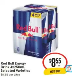 IGA Red Bull Energy Drink offer