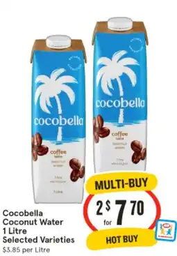 IGA Cocobella Coconut Water offer