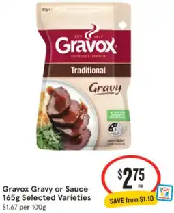 IGA Gravox Gravy or Sauce offer