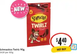 IGA Schmackos Twirlz offer