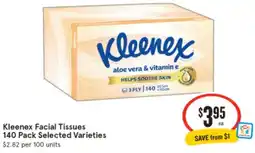 IGA Kleenex Facial Tissues offer