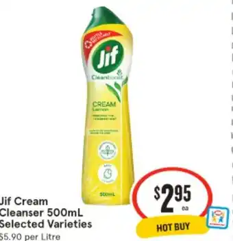 IGA Jif Cream Cleanser offer