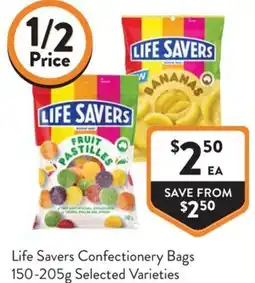 Foodworks Life Savers Confectionery Bags offer