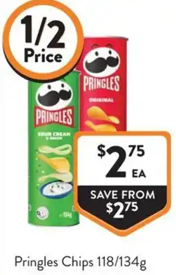 Foodworks Pringles Chips offer