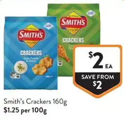 Foodworks Smith's Crackers offer