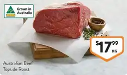 Foodworks Australian Beef Topside Roast offer