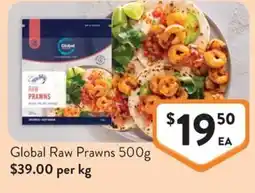 Foodworks Global Raw Prawns offer