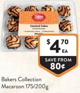Foodworks Bakers Collection Macaroon offer
