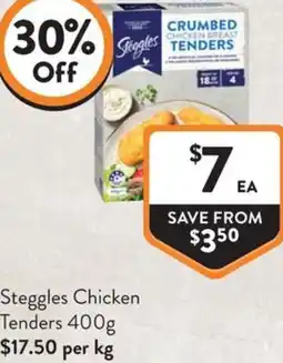 Foodworks Steggles Chicken Tenders offer